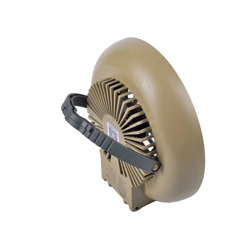 Ventilador portatil con luz