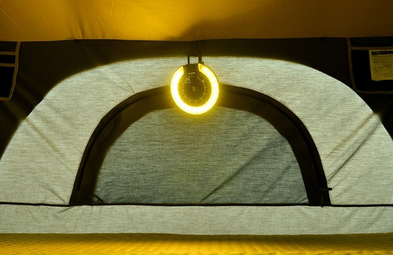 Ventilador portatil con luz